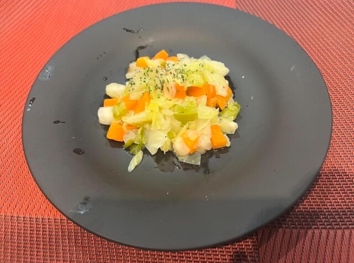🐶野菜盛り