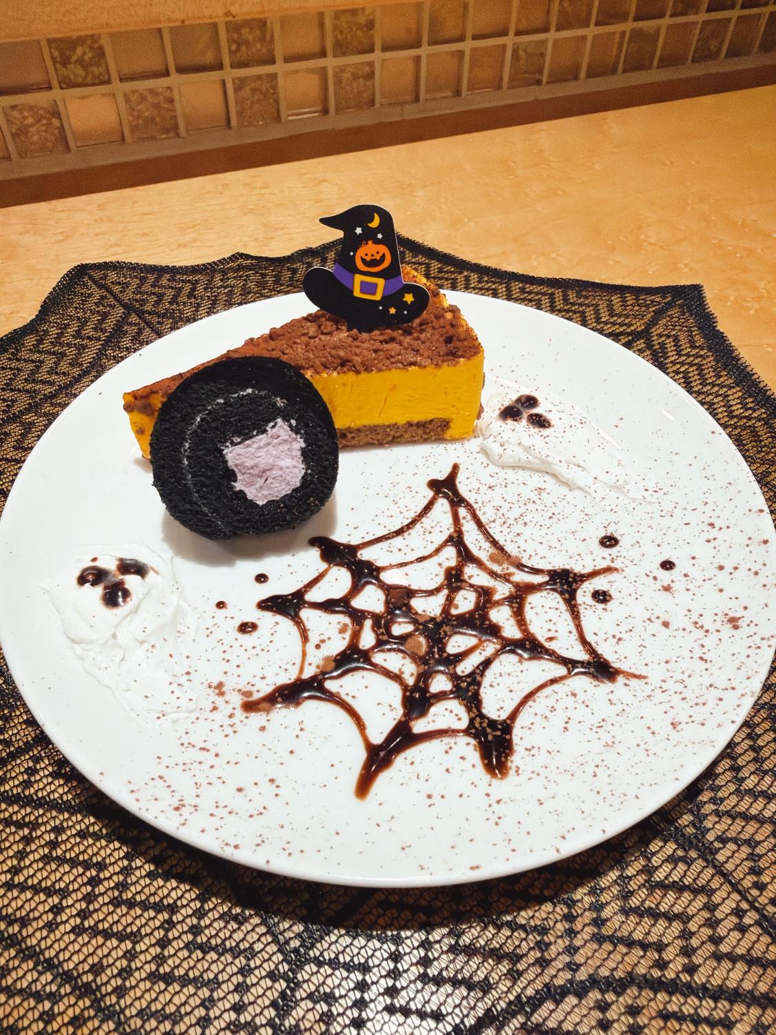 【10/31まで】かぼちゃのケーキプレート